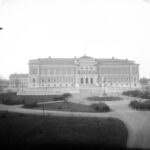Universitetsparken i Uppsala under gången tid
