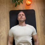 Chocken, smärtan försvann genom meditation och andning 