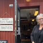 Butik Textil Fantasia vid Ulva kvarn lockar många