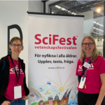 Nyfikenhet och lärande under vetenskapsfestivalen:  “Det är coolt med vetenskap”